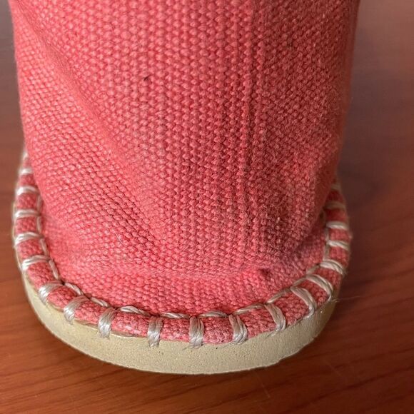 Havaianas Pink Slip on Fabric Shoes with Stitching Around (Size: 9W) - Picture 10 of 16